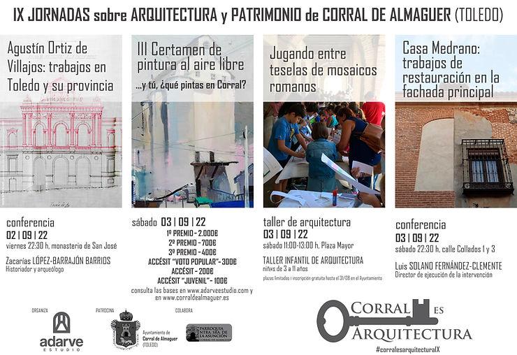 «Corral es Arquitectura» volvió tras dos años sin haberse podido celebrar